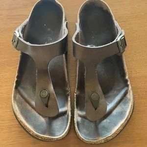 Birkenstock Brown Gizeh Thong 40